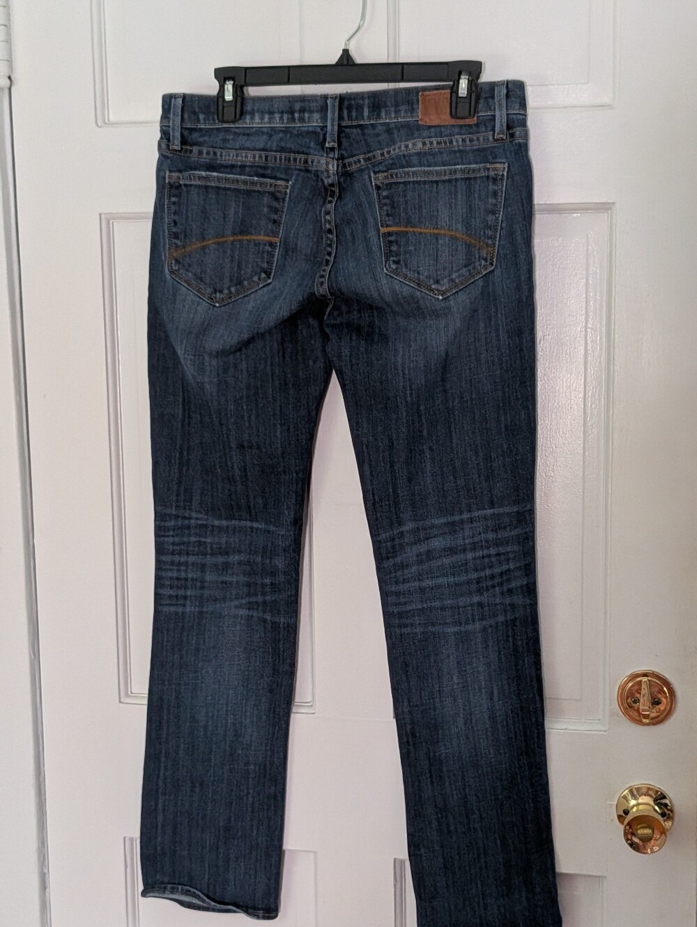Driftwood Embroidered Floral Straight Leg Jeans Size 29 Boho Stretch Denim - Picture 5 of 6